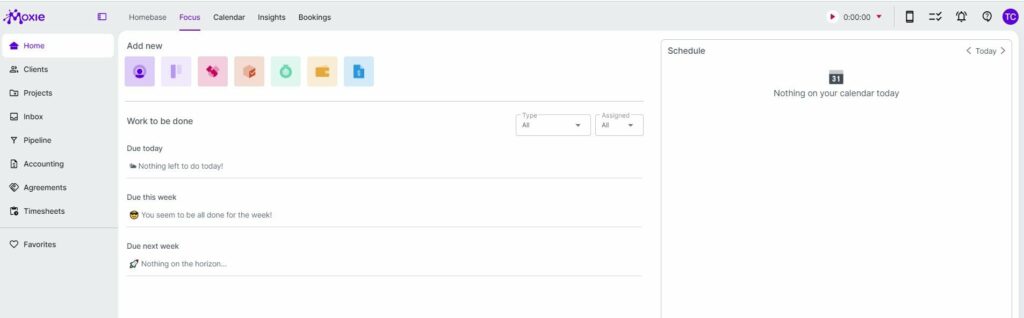 Moxie Dashboard Explore The moxie Dashboard for Onesuite vs moxie comparison