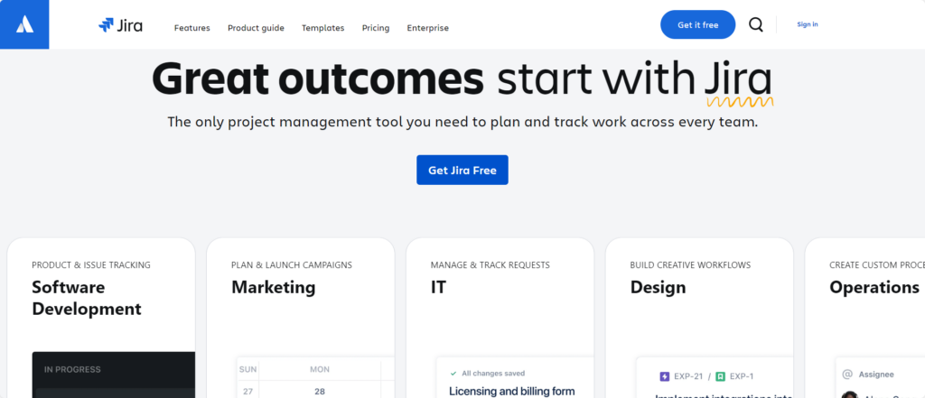 Jira jira best project management software for digital agencies