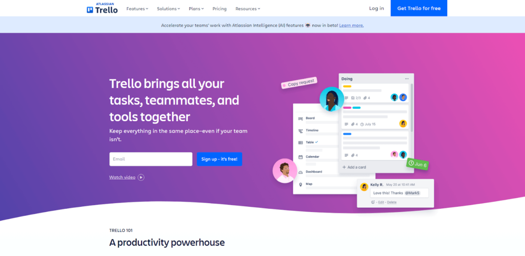 Trello project Management Software Trello the best project management software for digital agencies
