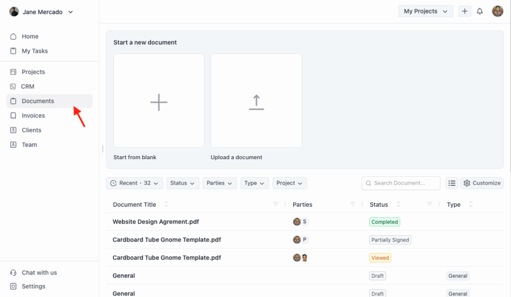 Documents OneSuite