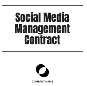 Free Social Media Contract Template